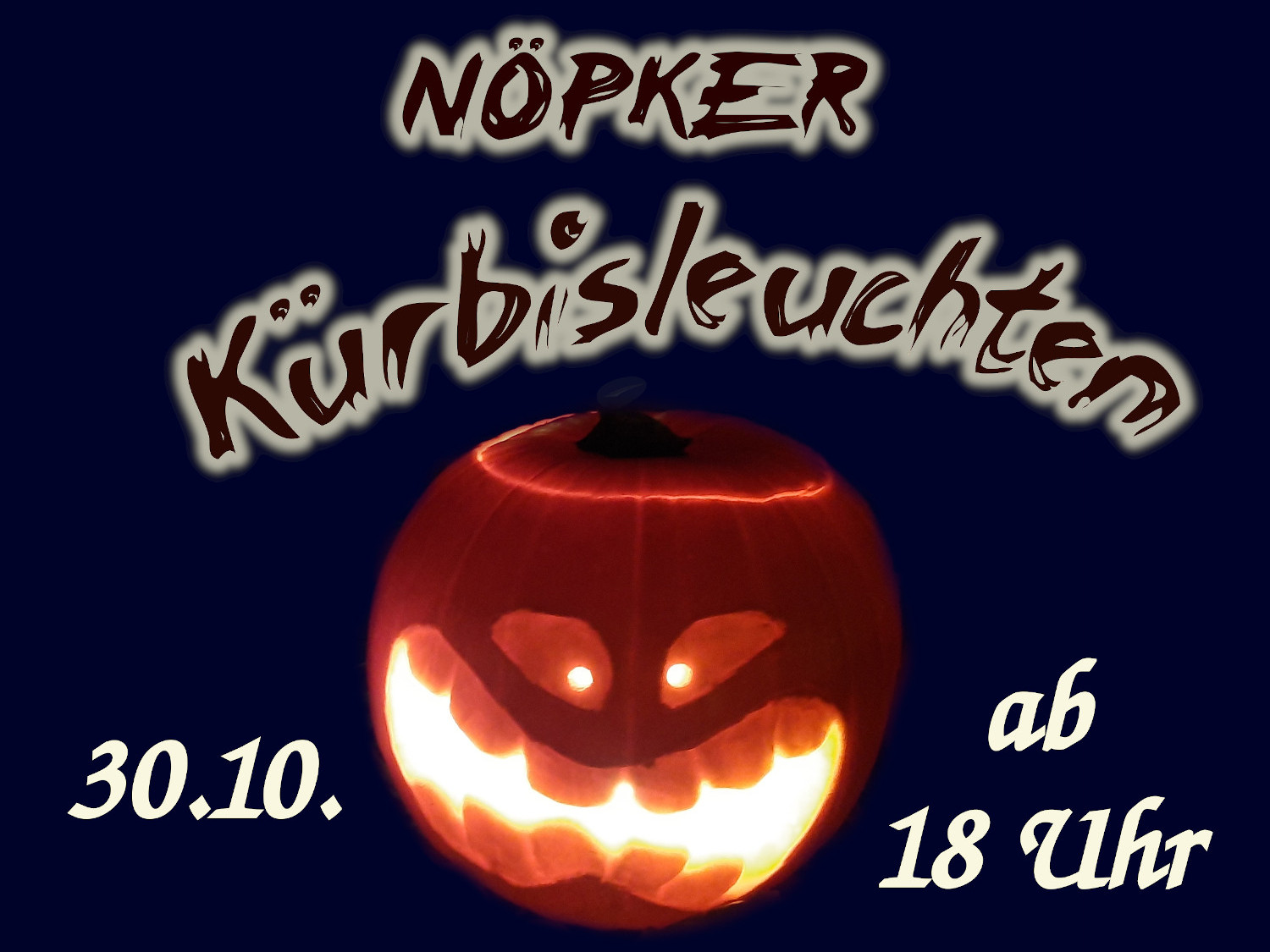 Nöpker Kürbisfest Flyer